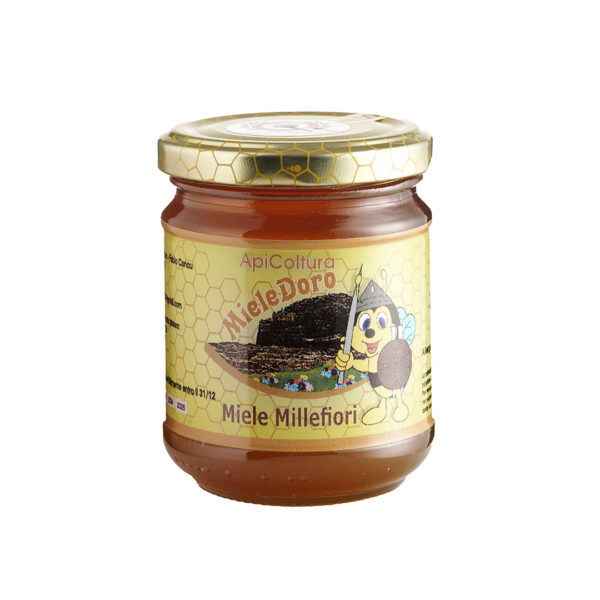 Hochwertiger Millefiori Honig - Mieledoro - 250gr