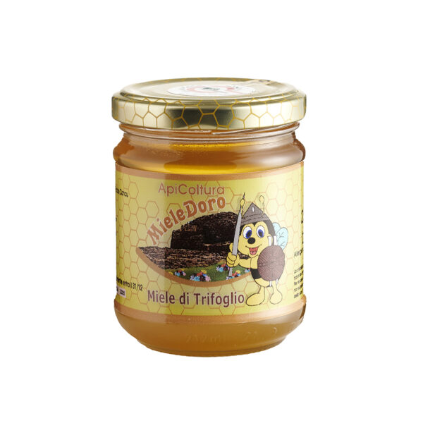 Hochwertiger Kleehonig - Mieledoro - 250gr