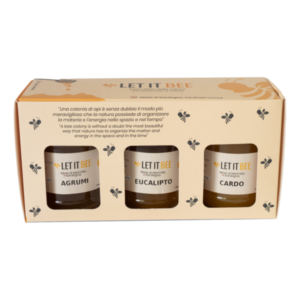 Tris Mix Miele di Agrumi, Eucalipto, Cardo